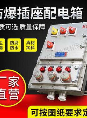 防爆配电箱防爆控制箱BT4T6 CT4T6 304不锈钢碳钢空箱接线箱