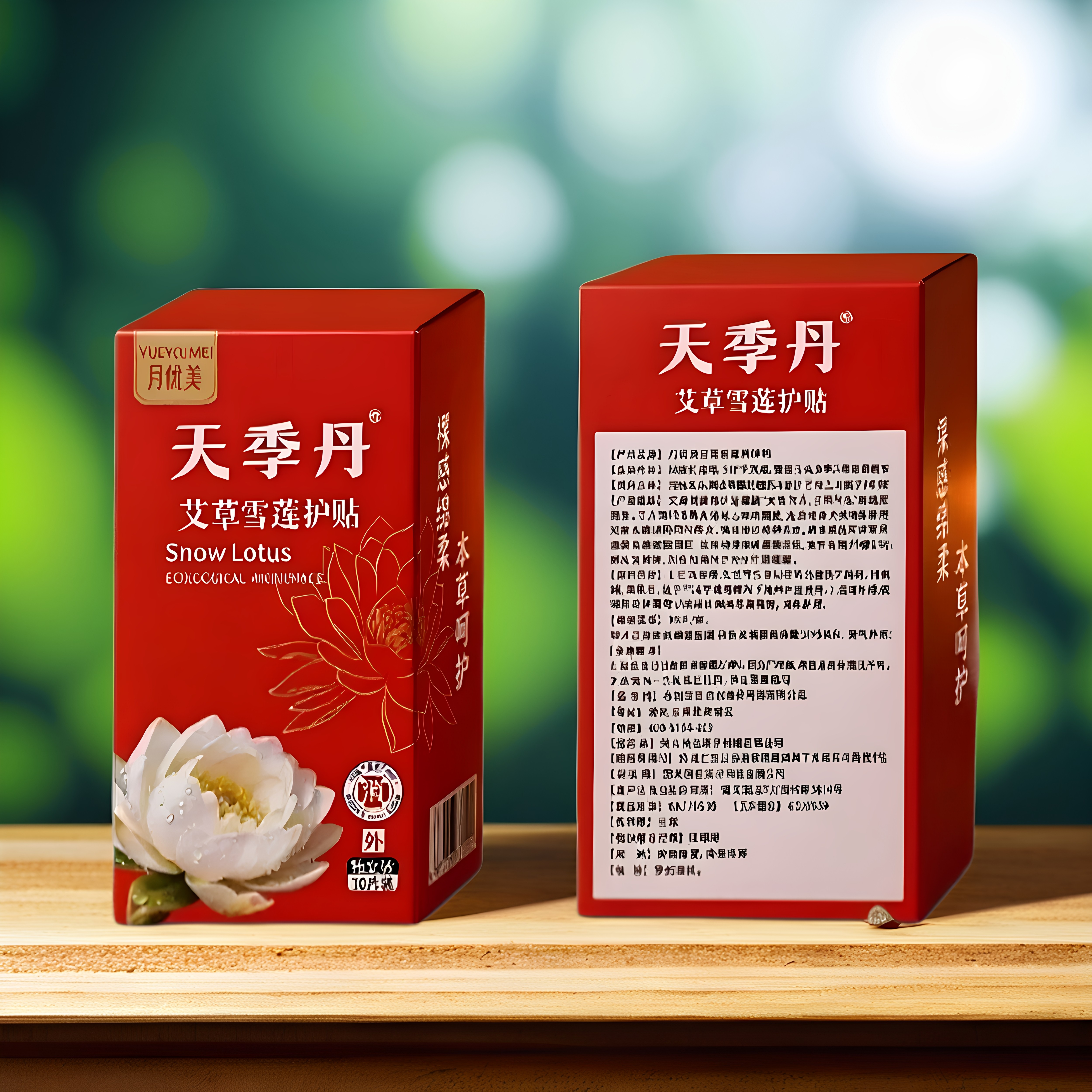 天季丹经期草本养护重要护垫女私密呵护独立包装20片装温和养护