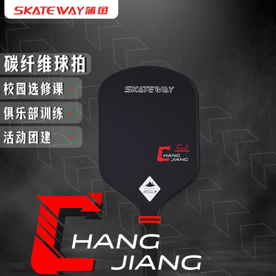 SKATEWAY蒲鱼T300碳纤维匹克球拍pickleball拍板专业进阶训练球拍