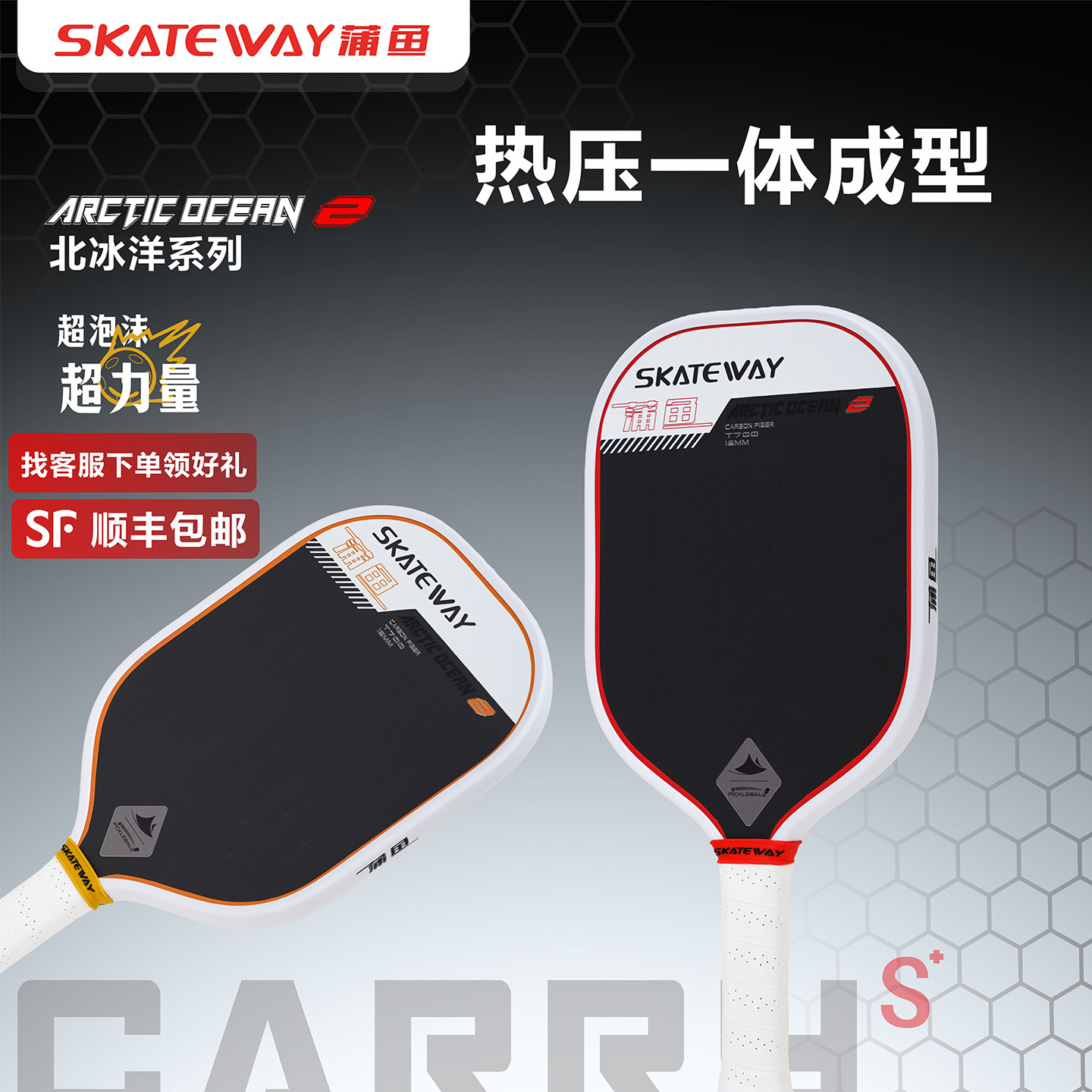 SKATEWAY蒲鱼匹克球球拍板