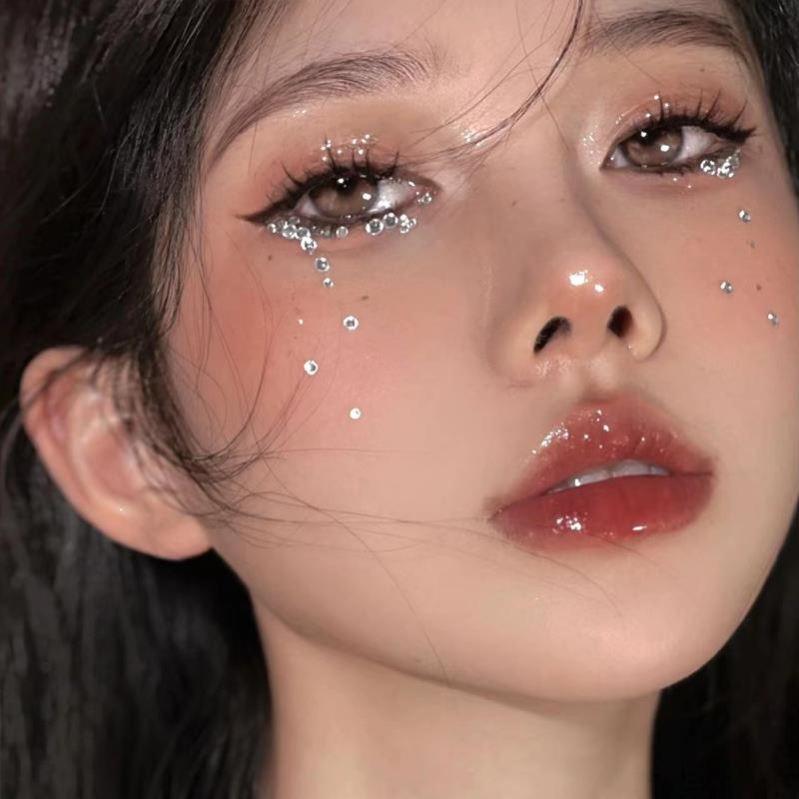 电音节演唱会音乐节脸上贴纸饰品眼角眼妆贴装饰应援脸贴脸部贴花