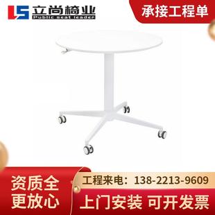 升降桌气动升降桌 笔记本电脑桌家用床边电脑桌智能升降桌站立式