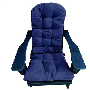 厂家直销纯色青蛙高背椅垫办公坐垫靠垫一体加厚秋冬天躺椅摇椅垫