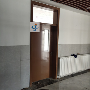 齐河县学校教室钢制门|带气窗通风防盗门|静电喷涂|森工生产厂家