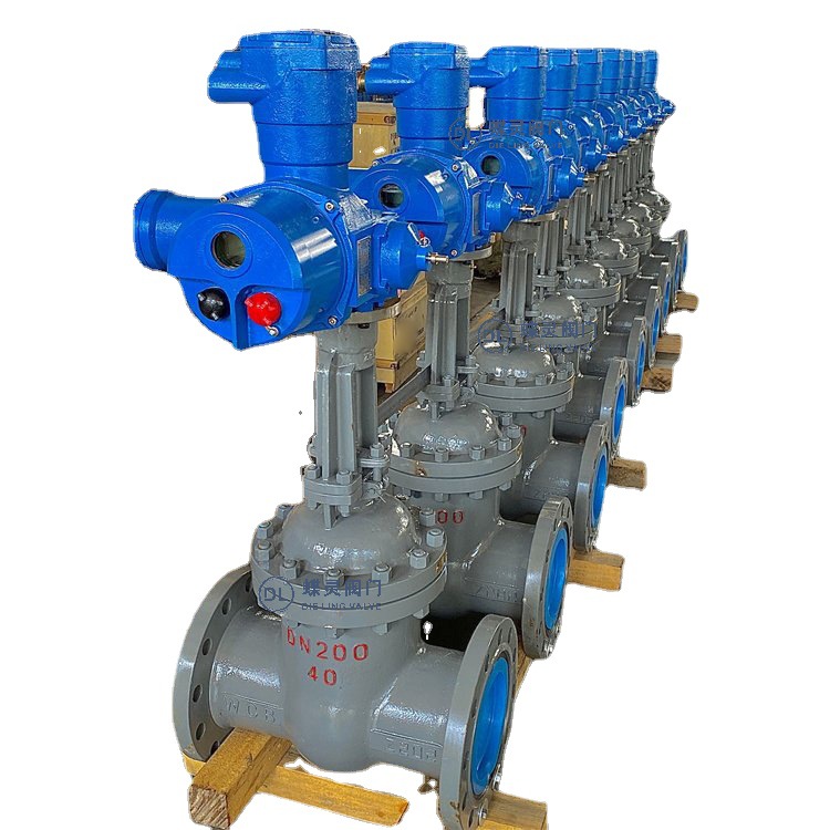 配ZB90-24电动装置 MZ941H-64C-DN250 RS485通讯一体式矿用闸阀