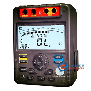 GC2671D数字兆欧表（2500V，极化指数）数字式绝缘电阻测试仪