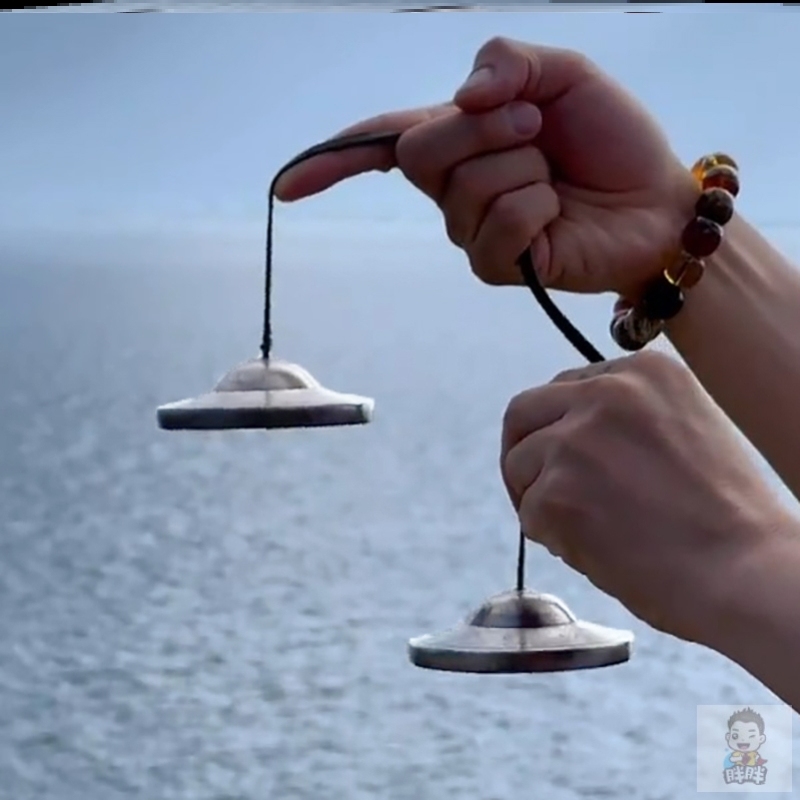 尼泊尔纯铜碰铃八吉祥手工丁夏打击乐器撞铃藏式密宗传统乐器铃钹