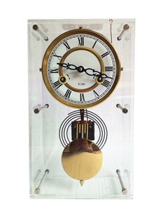 钟表摆钟摆件 台式 机械敲点报时座钟客厅家用时钟桌面老式 定制日式