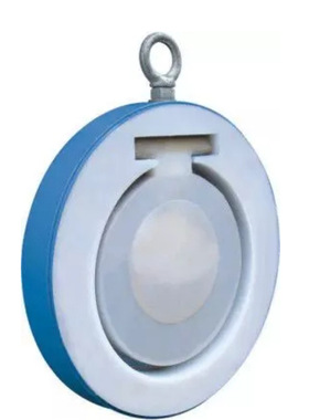 旋启式衬氟止回阀旋启式四氟密封单向阀H74F46-10C DN80