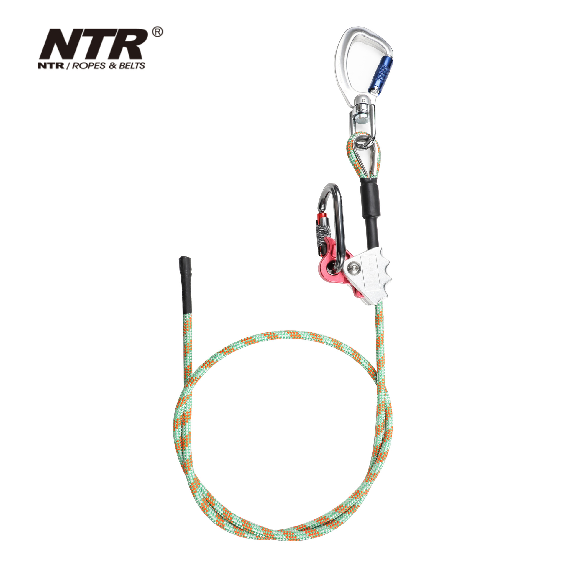 NTR耐特尔 户外高空作业 ADJSUTER RIGID 钢缆工作定位绳围杆绳