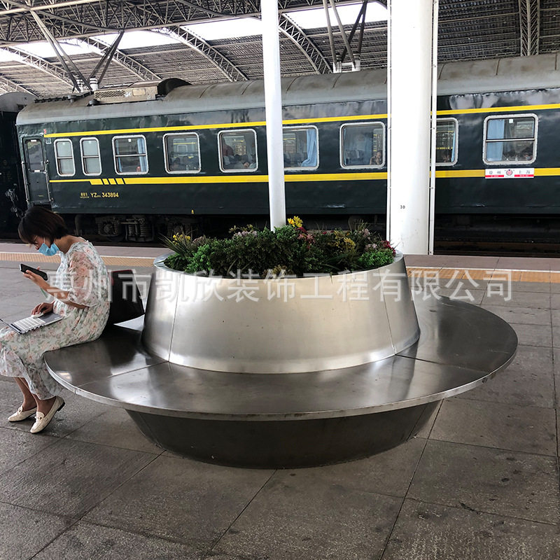 不锈钢花池玻璃钢树池休闲座椅商场异形坐凳户外公园景观休息椅厂,电子元器件市场,电线扎带/束线带,淘宝优惠券,粉丝福利购,淘宝优惠卷