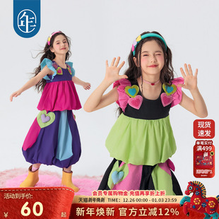 年衣童装 女孩花苞裙儿童甜美公主裙子 女童连衣裙背心裙25年秋款