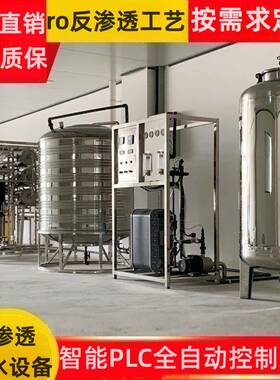 edi超纯水设备双级反渗透EDI超纯水系统500L-8吨一体式超纯水设备