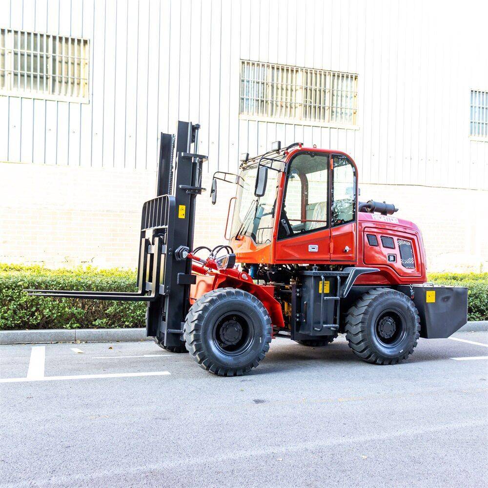 厂家发货四驱越野叉车加厚门架举升米叉车叉砖户外柴油叉车