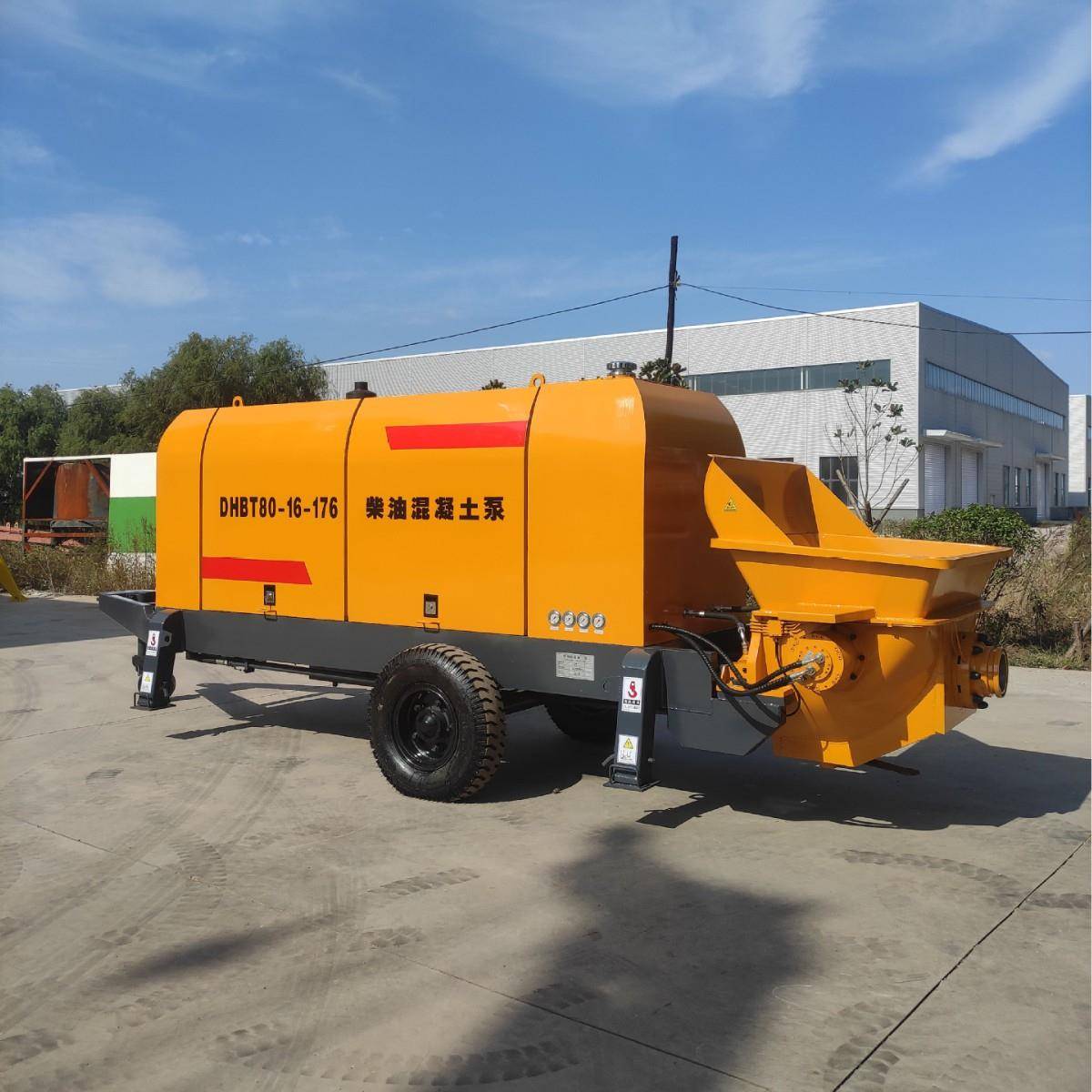 60型混凝土地泵80型柴油混凝土输送泵厂家型号齐全