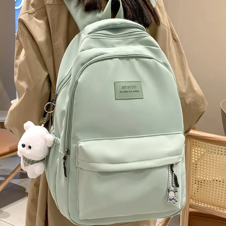 书包女ins风高颜值设计感小众初中女生高中生双肩包女大学生背包