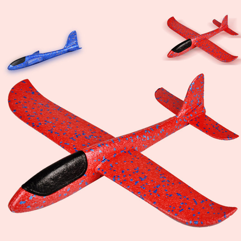 儿童拼装玩具手抛飞机泡沫滑翔机