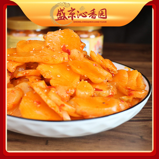 盛京沁香园香辣洋姜片下饭菜开胃即食拌面酱菜200g小包装洋姜咸菜