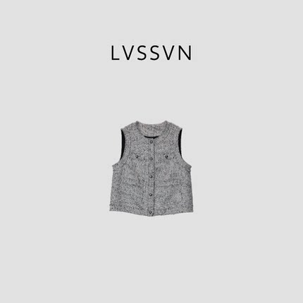 LVSSVN/露裳2026SS早春新款女士马夹 X-30039