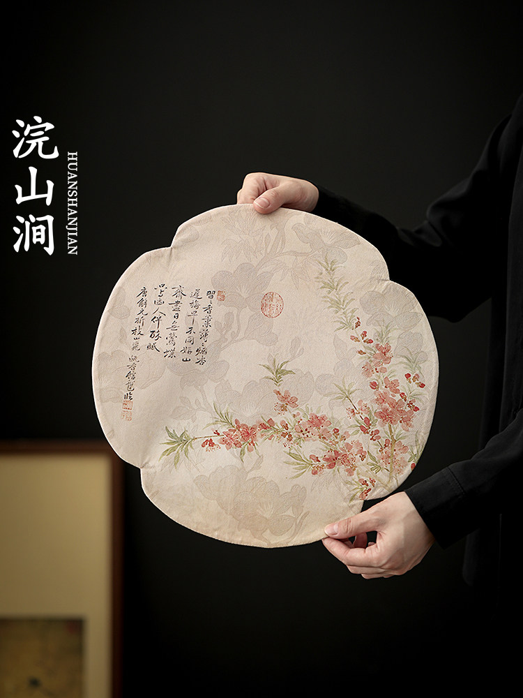 香云沙防水茶垫双面桌旗中式茶几保温垫干泡垫干泡垫壶台布