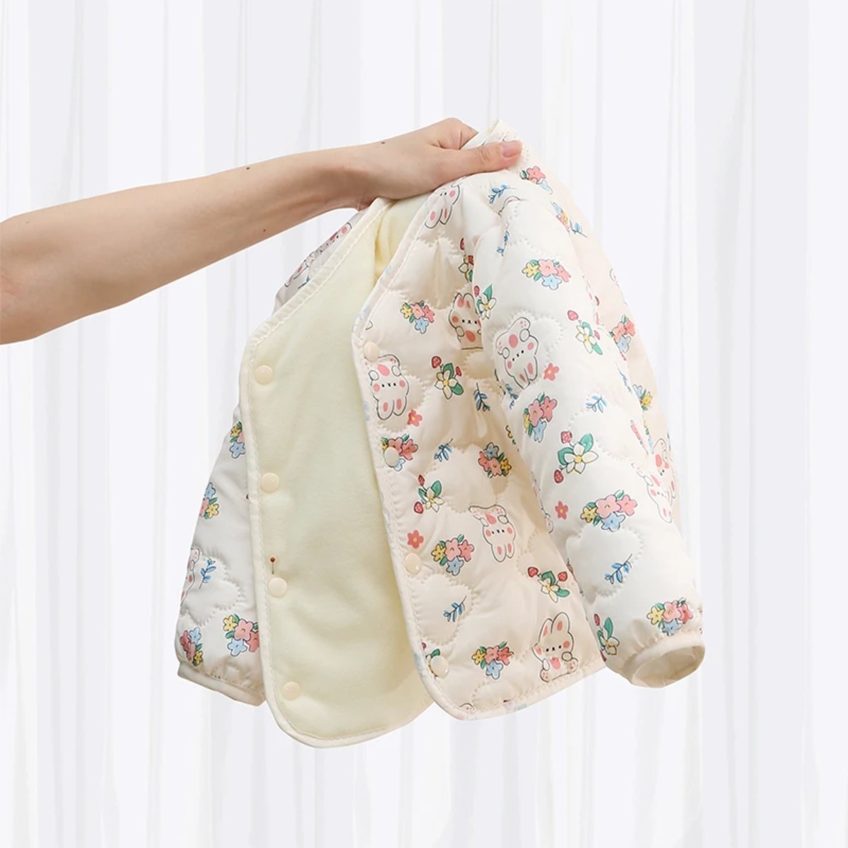 儿童棉服加绒短款校服内搭宝宝保暖神器男女童棉衣中小童秋冬棉袄