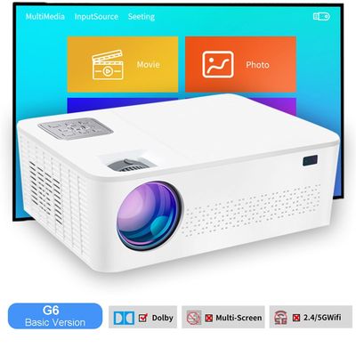 新品ERSIDA Projector G6 FULL HD Native 1080P 5G WIFI Bluetoo