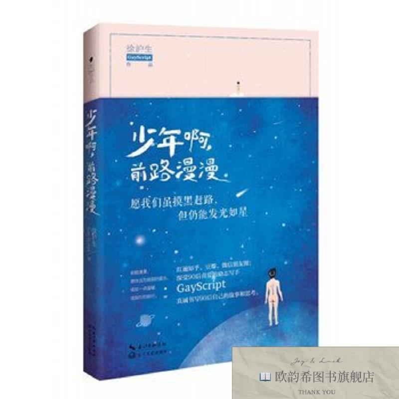 全新正版少年啊,前路漫漫 ,y徐沪生著长江文艺出版社
