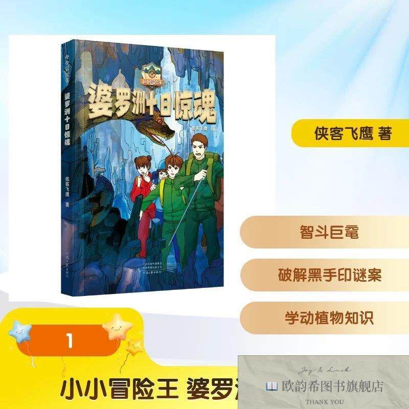 全新正版小小冒险王婆罗洲十日惊魂 侠客飞鹰 著新华文轩网络书店