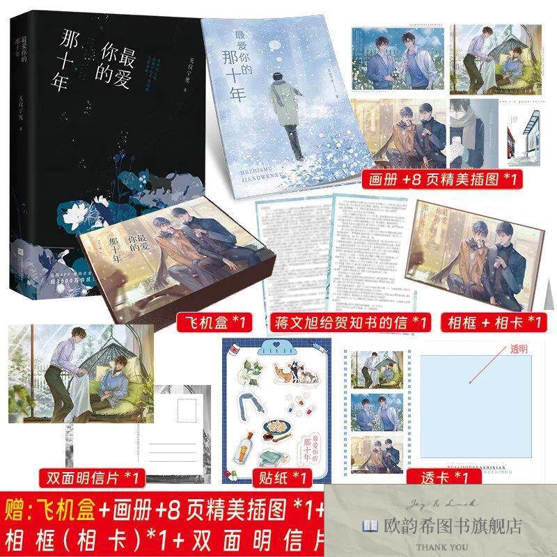 全新正版《最爱你的那十年》典藏版无仪宁死江苏凤凰文艺出版社