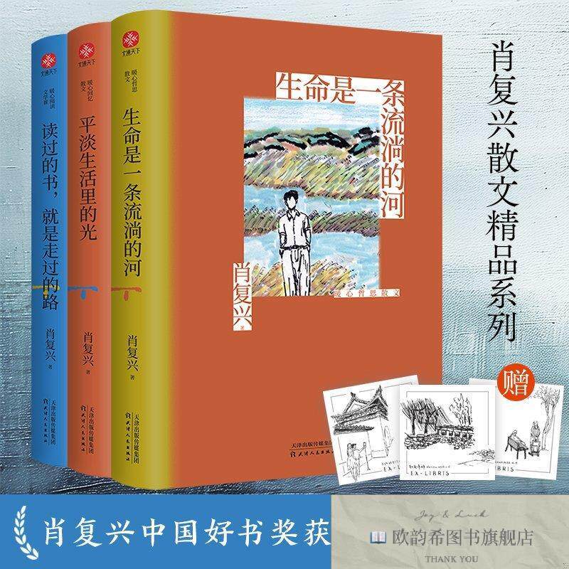 全新正版肖复兴散文精品系列肖复兴天津人民出版社