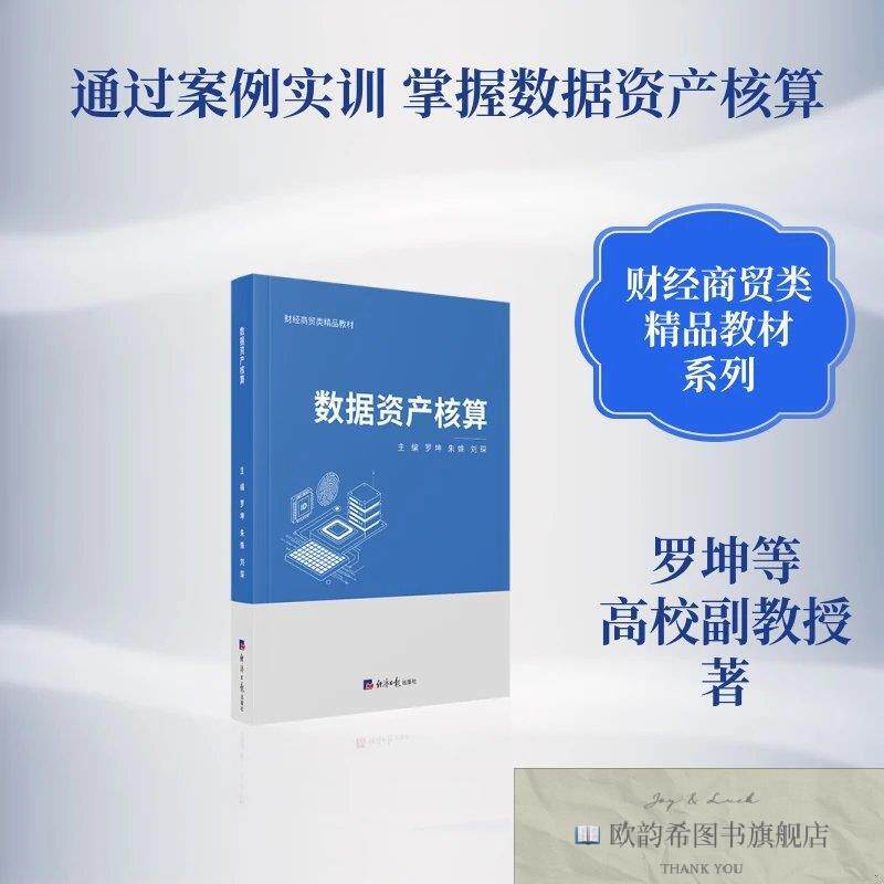 全新正版数据资产核算财经商贸类精品教材 罗坤,朱姝,刘琛 主编新