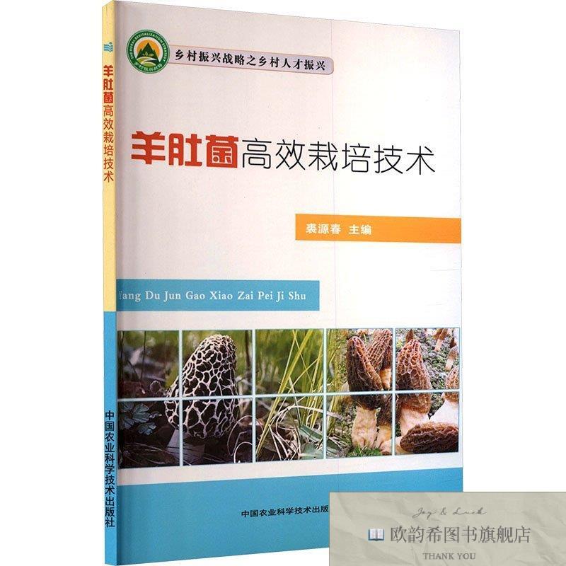 全新正版羊肚菌高效栽培技术裘源春主编中国农业科学技术出版社