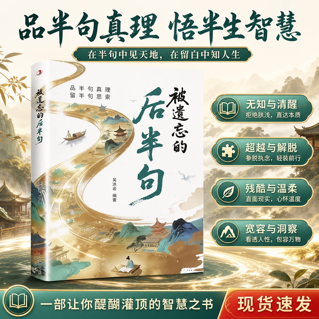 被遗忘的后半句经典语录锦囊妙句完整版正版书籍常识读物历史典故知识百科还原经典名言完整原文初高中作文素材国学处世智慧名句