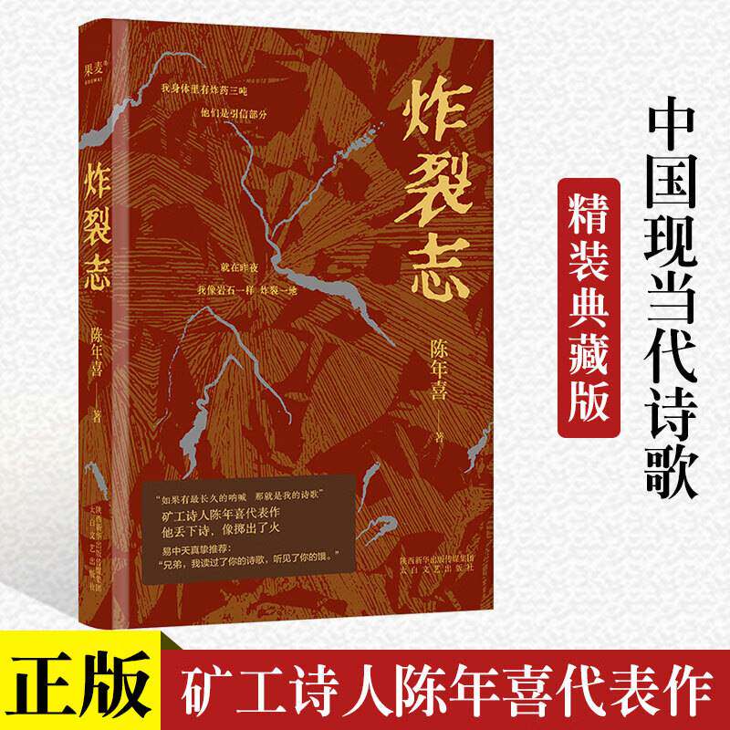 炸裂志 陈年喜代表作 易中天 震撼推荐 诗歌 着就是冲天一喊 153首诗