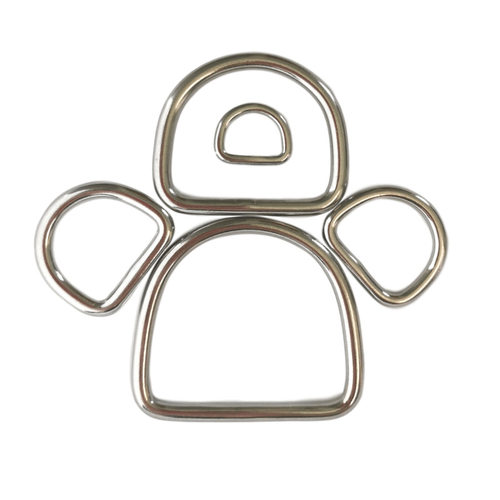 不锈钢索具D环连接环织带潜