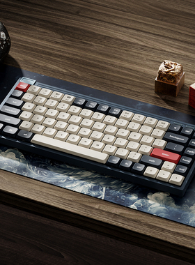 SKN毕方矮轴机械键盘无线蓝牙gasket结构便携办公适用Mac笔记本