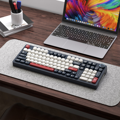 SKN青龙三模机械键盘gasket结构客制化无线 线98热插拔RGB游戏办