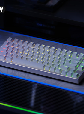 SKN青鸟75HE磁轴机械键盘无线三模铝坨坨游戏电竞支持RT无畏契约