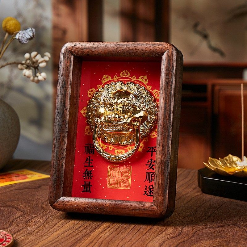 招财摆件门神礼物装饰画乔迁入户门玄关布置摆台暖房财神镇宅旺宅,家居饰品,桌面摆台画,淘宝优惠券,粉丝福利购,淘宝优惠卷