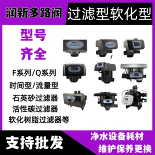 润新自动过滤阀水预处理多路阀软水机头净水器阀头软化型多功能阀