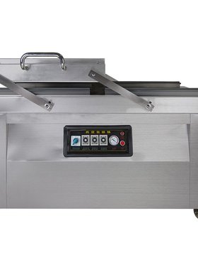 DZD-400 2SA平板双室真空机防疫服真空包装机 食品生鲜真空包装机