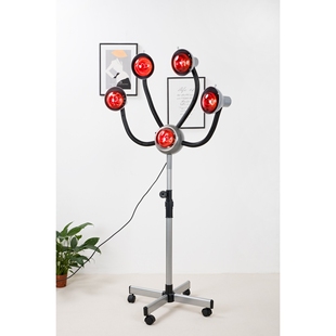 理发店太阳灯红外线美发加热器烘发机电发五头灯烤灯冷烫染发焗油