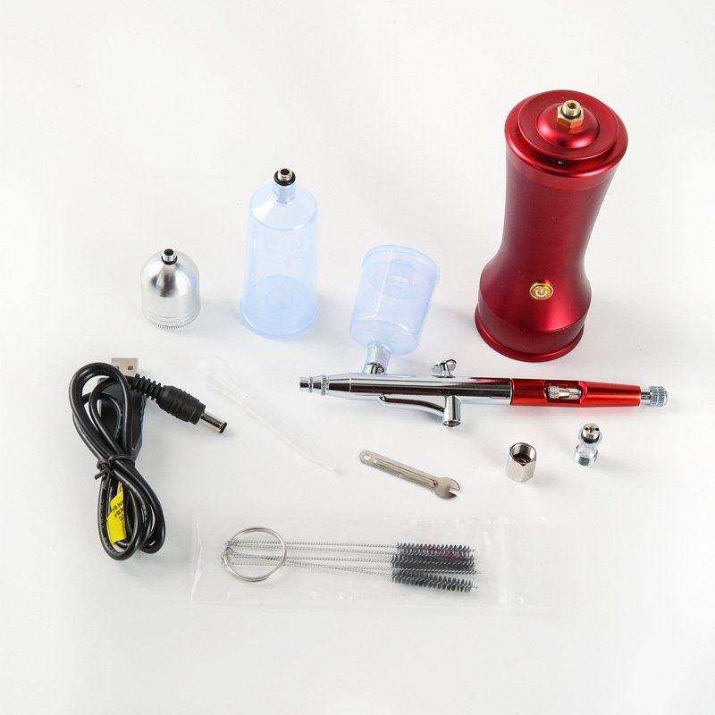 亚马逊 eaby热销充电便携式迷你喷笔气泵纹身美容仪模型喷漆上色,五金/工具,喷笔,淘宝优惠券,粉丝福利购,淘宝优惠卷