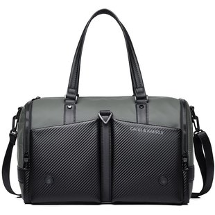 CateiKarrui男士旅行包手提包大容量长短途出差游商务单肩行李袋