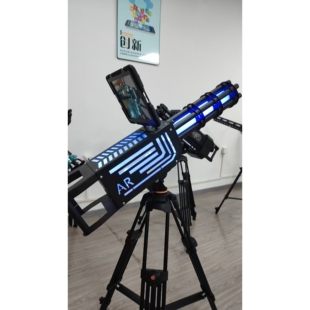 定制夜市公园摆摊神器vr加特林玩具抢网红ar射击游戏枪一体机街机