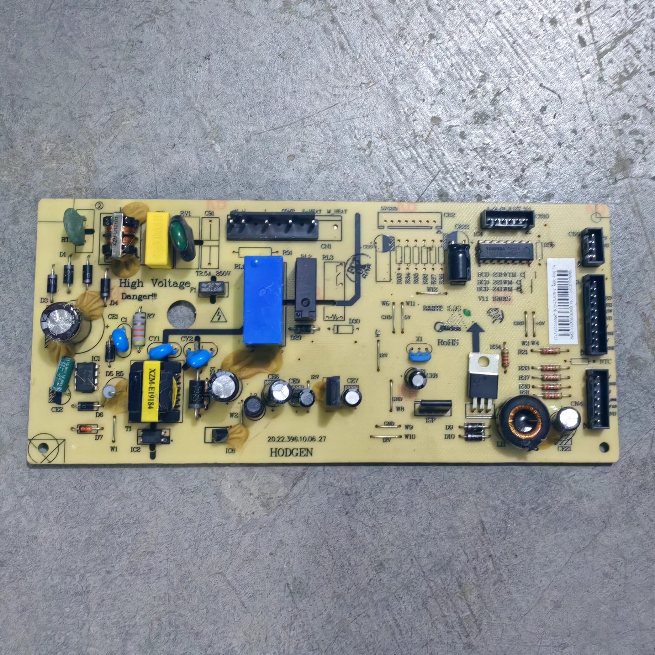适用美的冰箱电脑板BCD-231WTM-C 17131000000447电源主板主控板