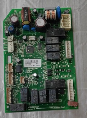 适用惠而浦冰箱BCD-600E2W/600E2S/560E2DS主控板W10528333/8334