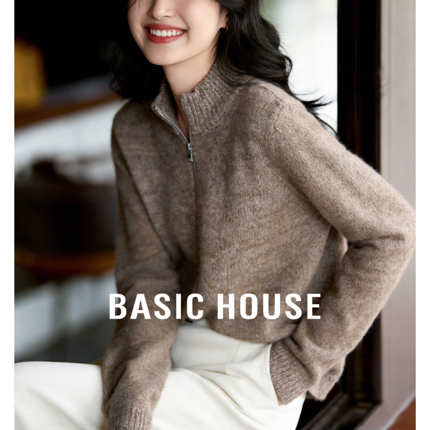 百家好休闲开衫毛衣女士春季2026新款外套高级感显瘦气质百搭上衣,女装/女士精品,毛衣,淘宝优惠券,粉丝福利购,淘宝优惠卷