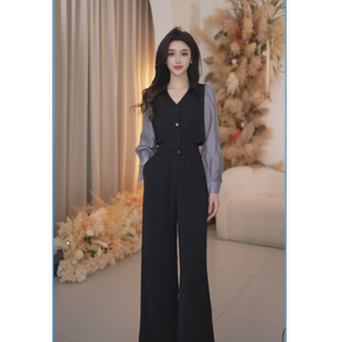 必備套裝 Basic 百搭時尚 新款 House 百家好優雅氣質感二件套女秋季