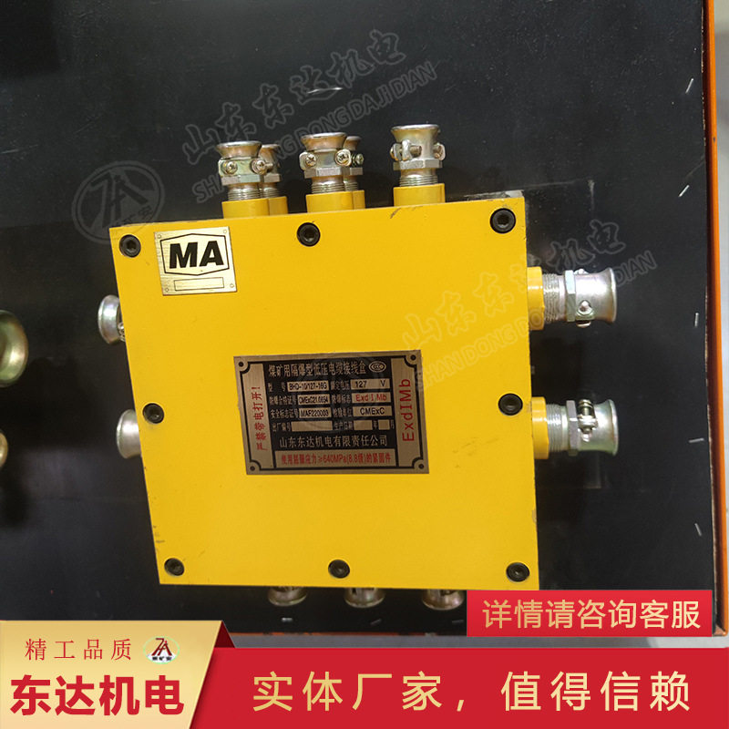 厂家直发BHD-10/127-16G矿用隔爆型低压电缆接线盒